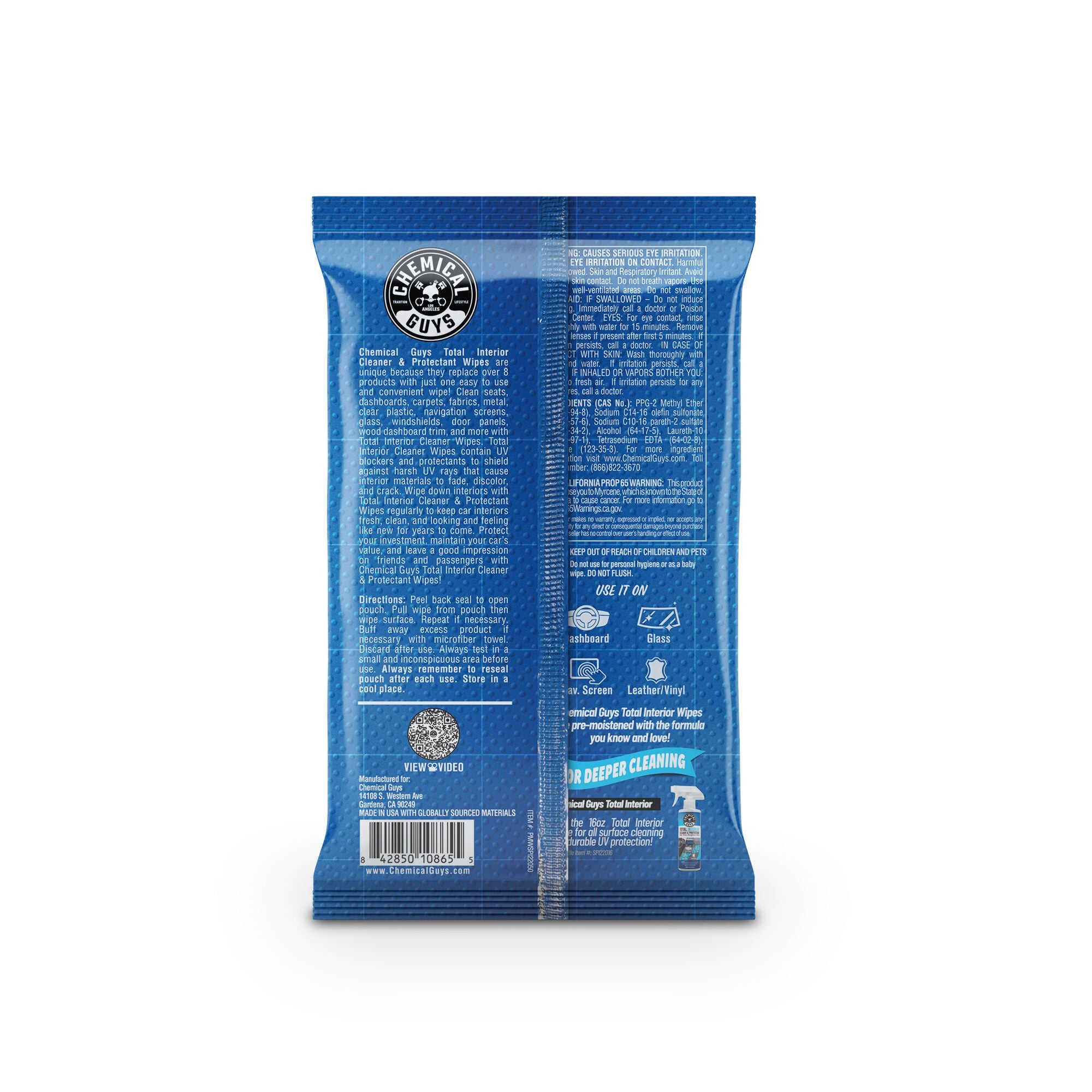 Total Interior Cleaner & Protectant Car Cleaning Wipes - Image 12