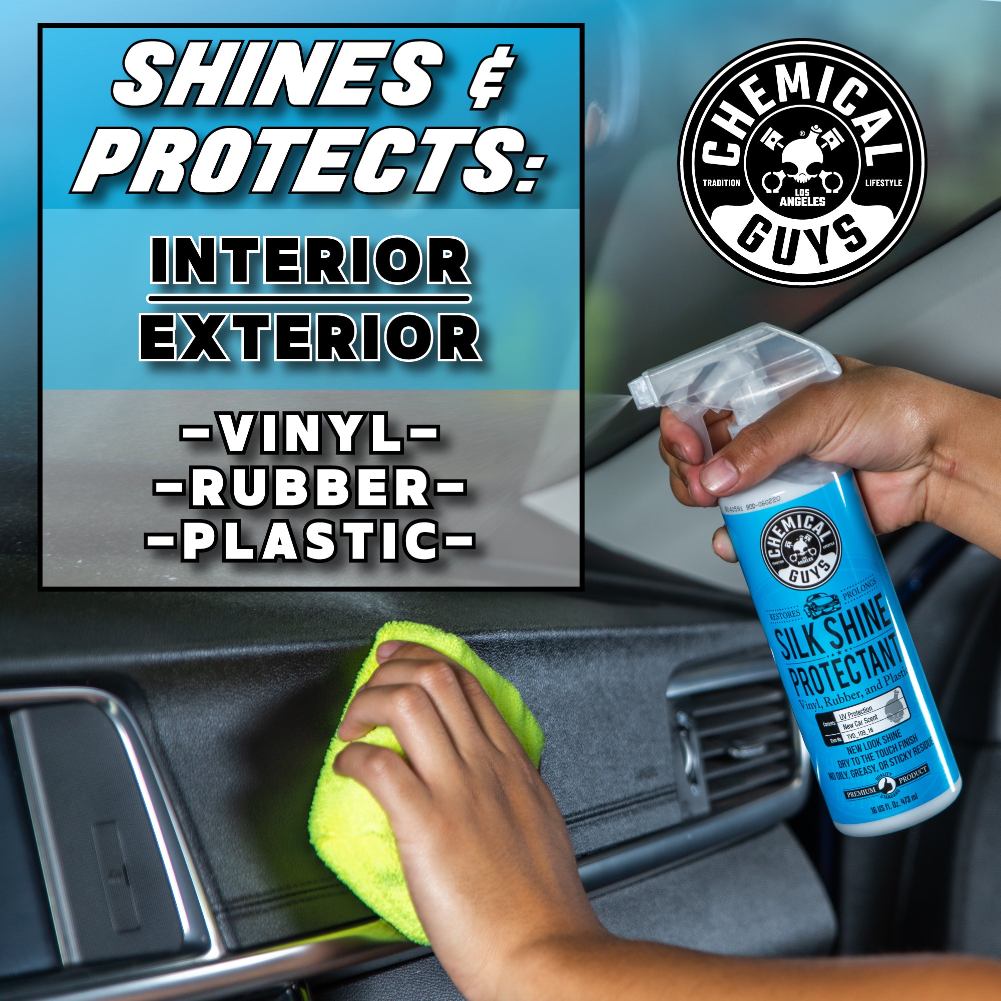 Silk Shine Protectant Vinyl. Rubber. and Plastic - Image 3