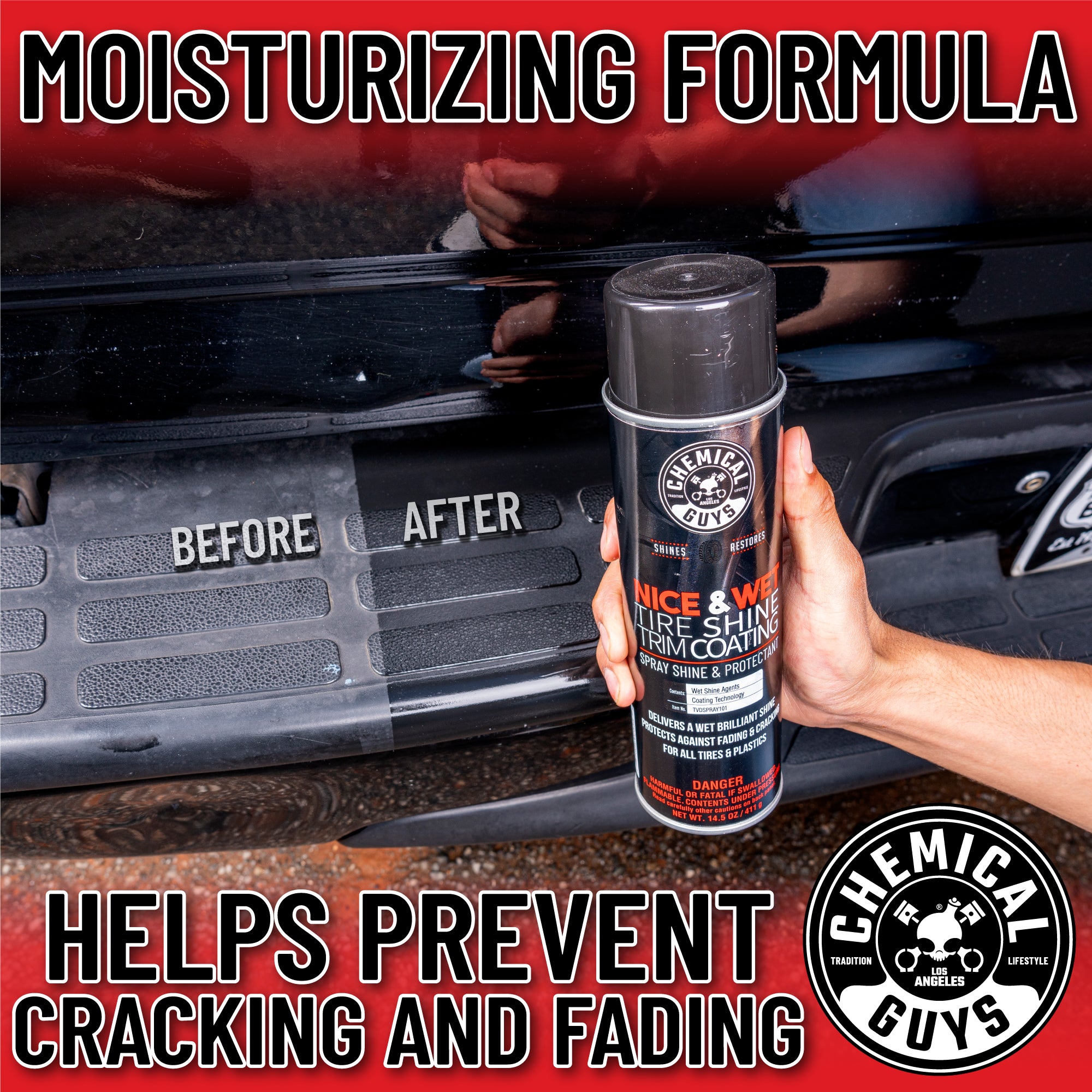 Nice and Wet Tire Shine Trim Coating Spray - Image 2
