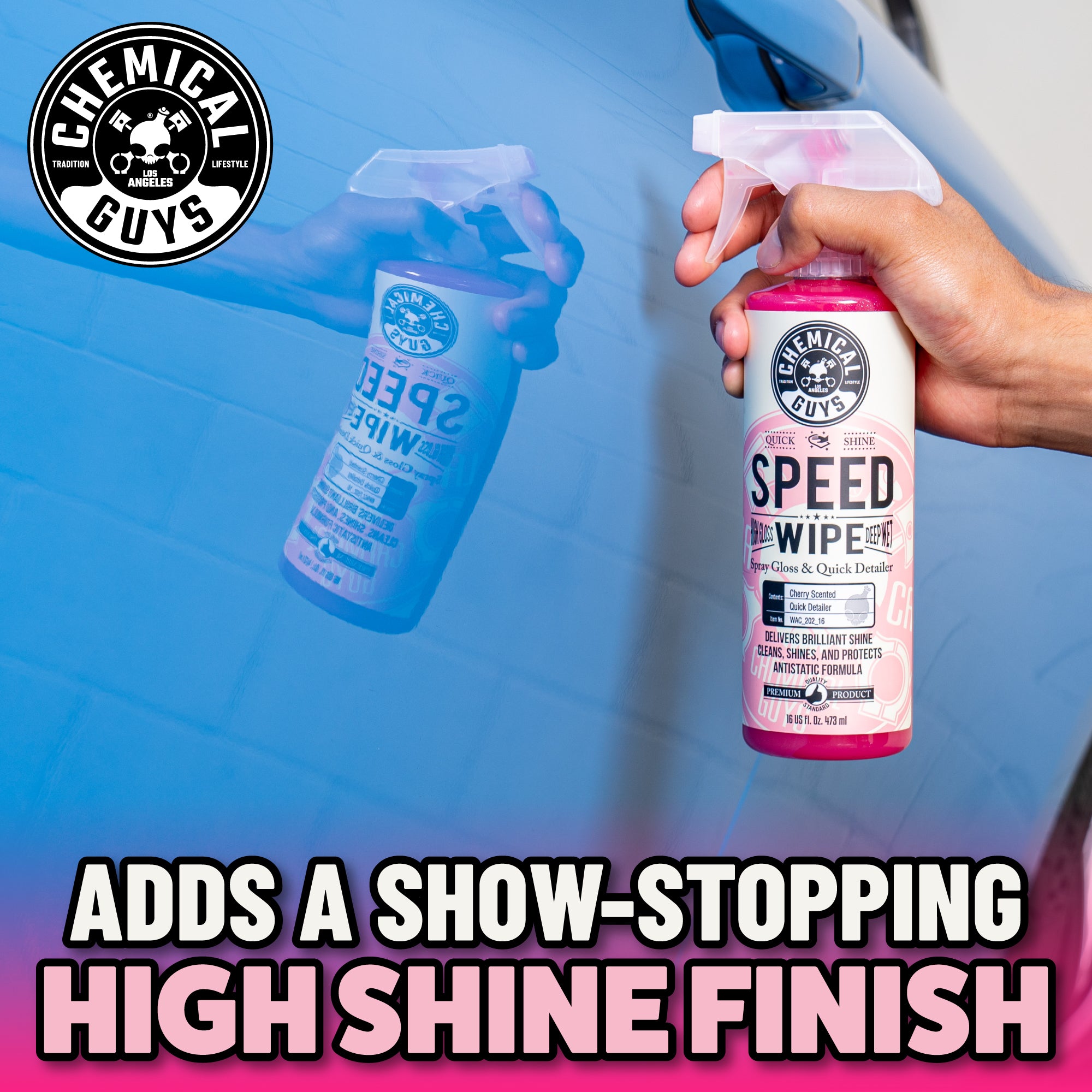 Speed Wipe Quick Detailer & High Shine Spray Gloss - Image 7