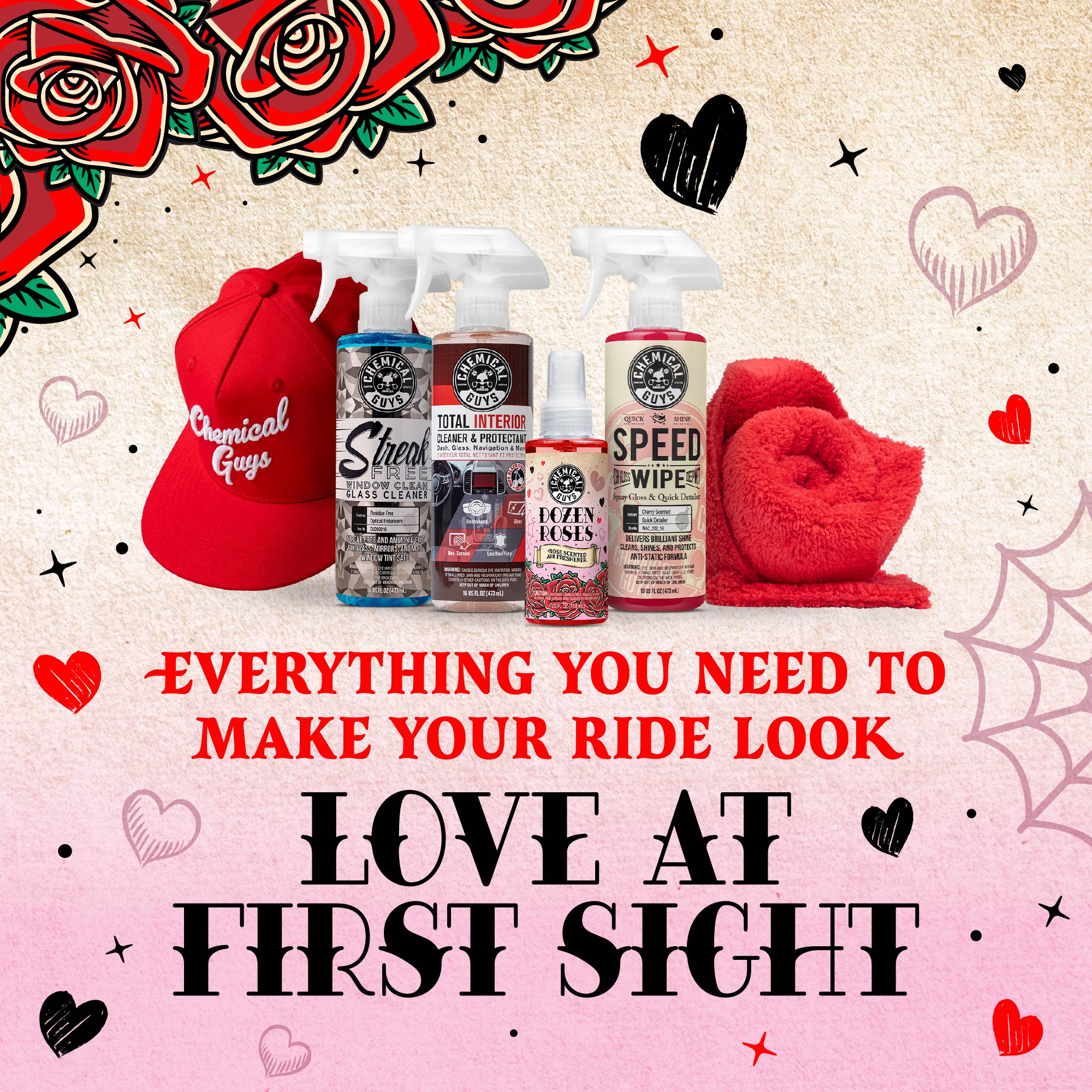 Dozen Roses Clean & Maintain Gift Kit - Image 2