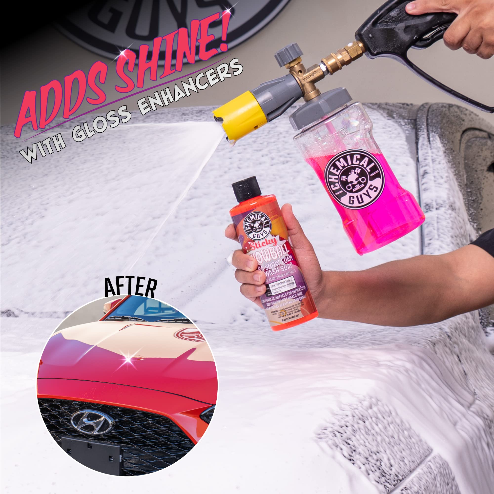 Express Clean Foam Cannon & Snowball Soap Kit - Image 2
