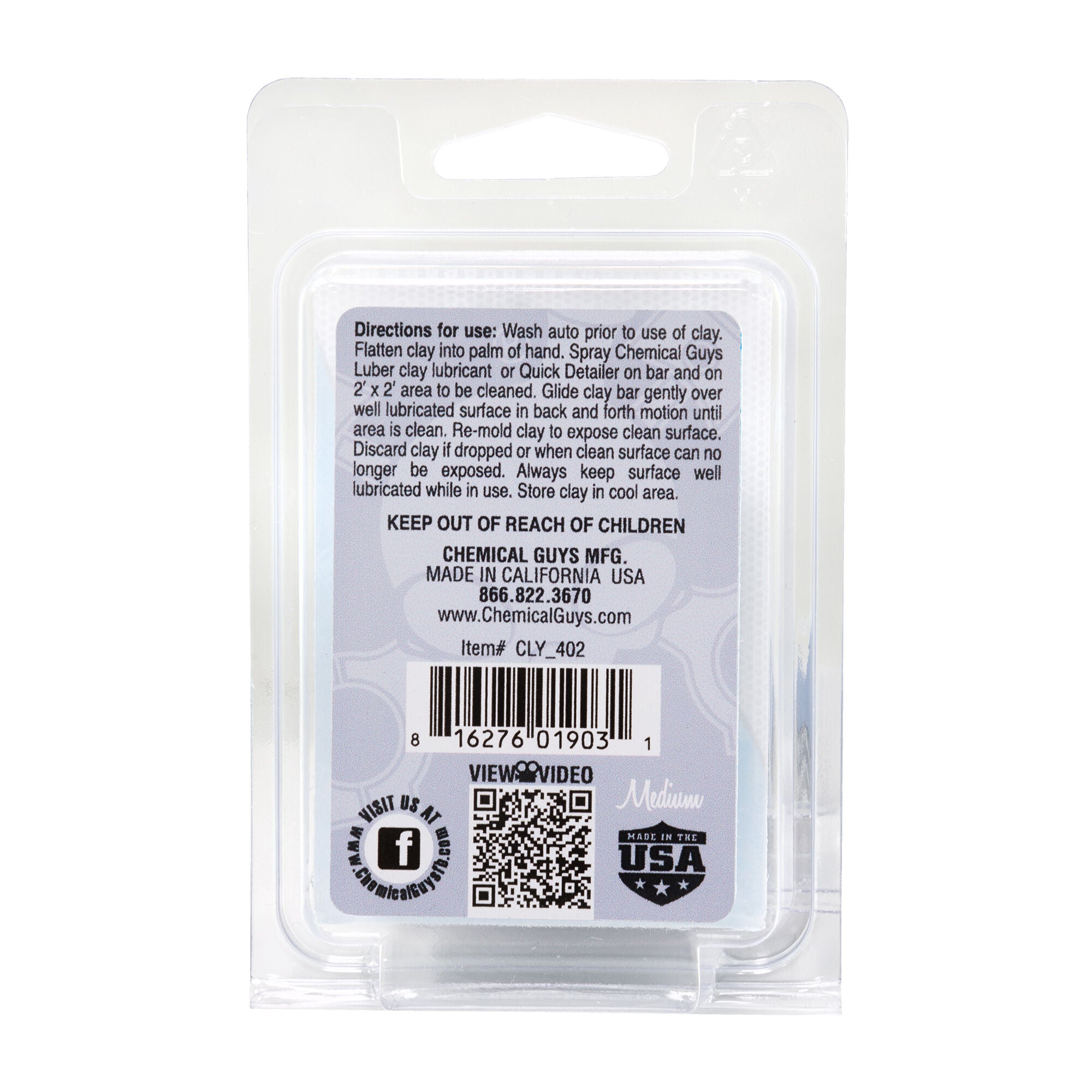 Medium Duty Clay Bar - Image 8