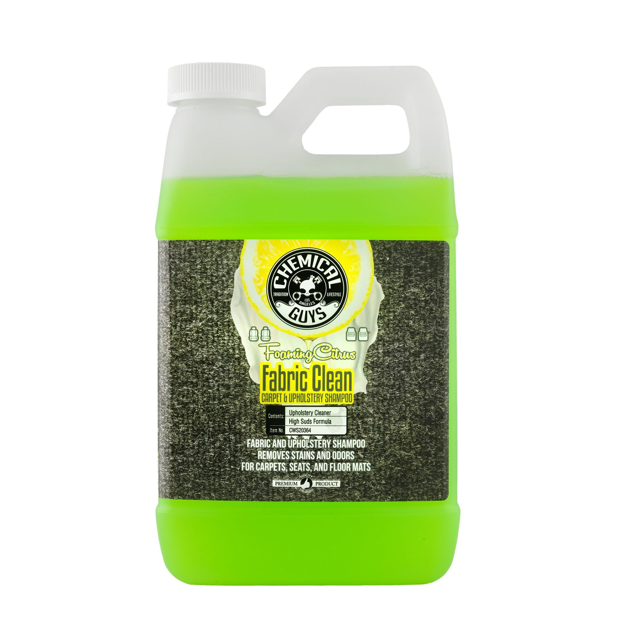 Foaming Citrus Fabric Clean Carpet & Upholstery Shampoo - Image 14